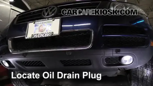 2006 Volkswagen Touareg 4.2L V8 Aceite Cambiar aceite y filtro de aceite